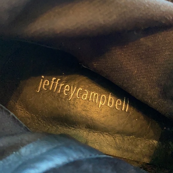 Jeffrey Campbell Cienega-Lo black velvet ankle sock boots. Size 8.5 - Picture 8 of 12